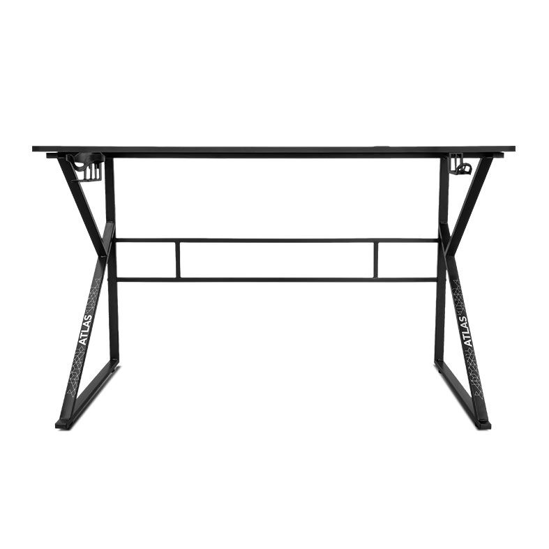 Mesa Gamer Weishi Atlas, 120cm, Tampo em MDF, Preto, WS-ATLAS-1002-120BK