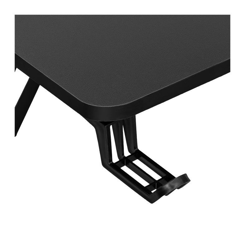 Mesa Gamer Weishi Elite, 120cm, Tampo em MDF, Preto, WS-ELITE-1001-120BK