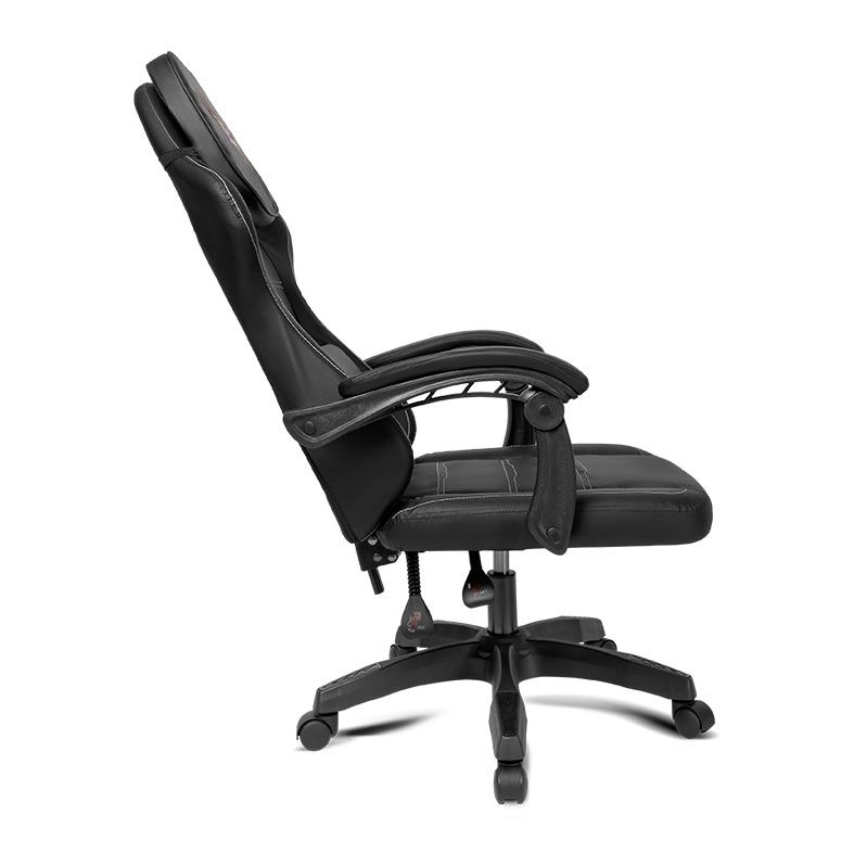 Cadeira Gamer WeiShi Flux, Preto, WS-FLUX-BK