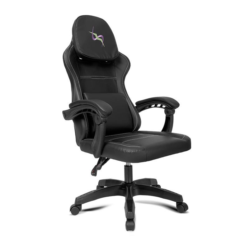 Cadeira Gamer WeiShi Flux, Preto, WS-FLUX-BK