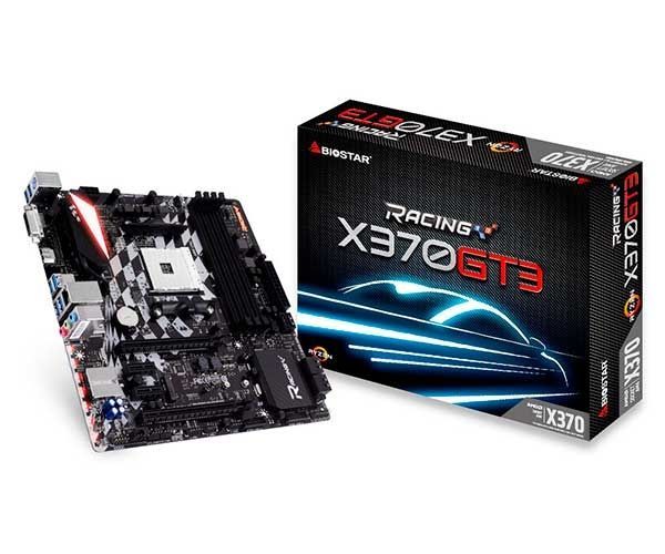 Placa Mae Biostar X370GT3 Racing DDR4 Socket AM4 Chipset AMD X370