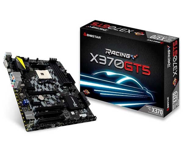 Placa Mae Biostar X370GT5 Racing DDR4 Socket AM4 Chipset AMD X370