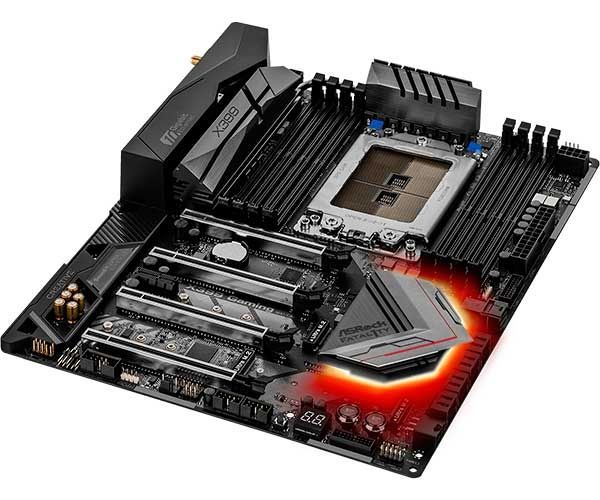 Placa Mae ASRock Fatal1ty X399 Professional Gaming DDR4 Socket TR4 Chipset AMD X399