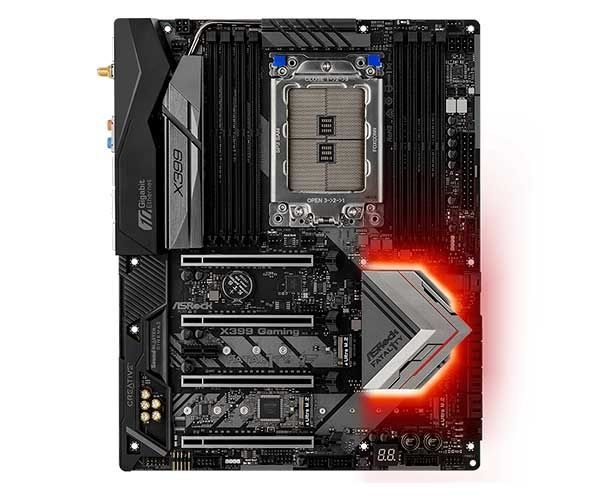 Placa Mae ASRock Fatal1ty X399 Professional Gaming DDR4 Socket TR4 Chipset AMD X399