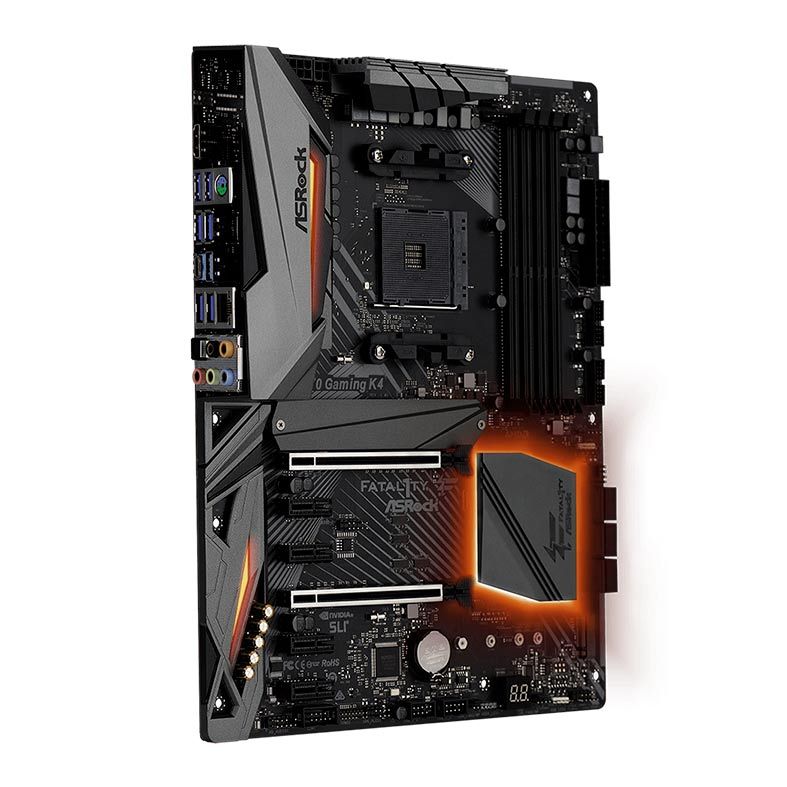 Placa Mae ASRock Fatal1ty X470 Gaming K4 DDR4 Socket AM4 Chipset AMD X470