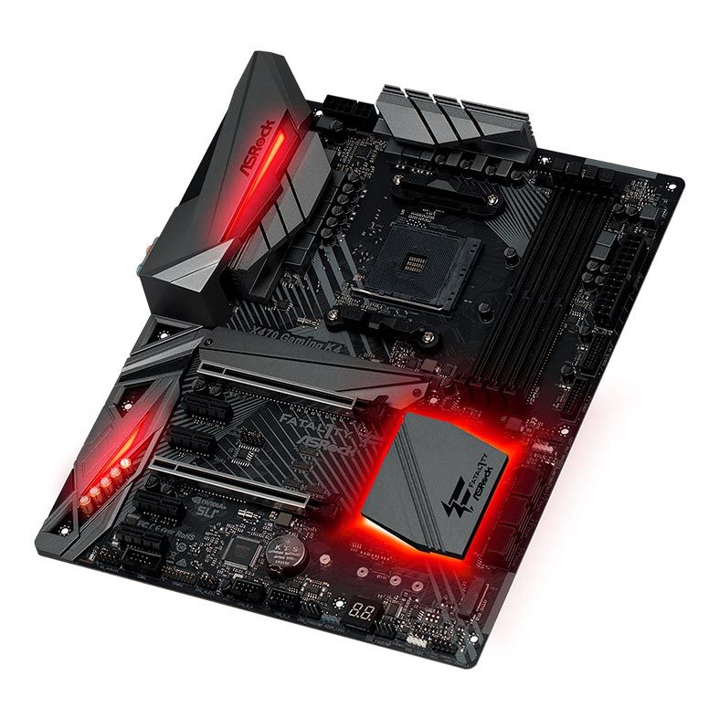 Placa Mae ASRock Fatal1ty X470 Gaming K4 DDR4 Socket AM4 Chipset AMD X470