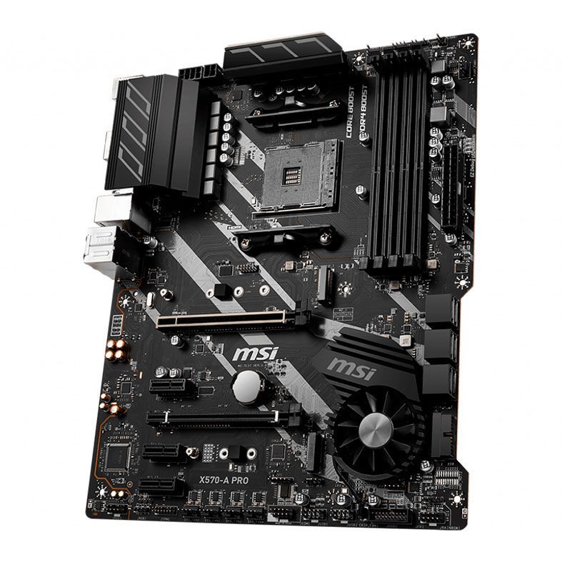 Placa Mae MSI X570-A PRO DDR4 Socket AM4 Chipset AMD, X570-A-PRO-DDR4