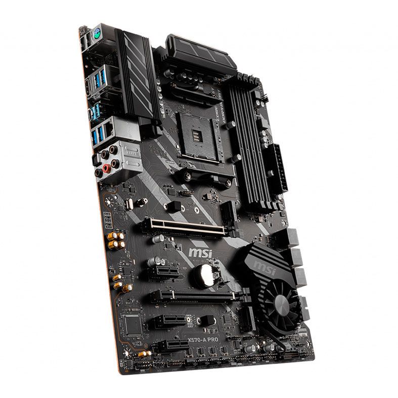 Placa Mae MSI X570-A PRO DDR4 Socket AM4 Chipset AMD, X570-A-PRO-DDR4