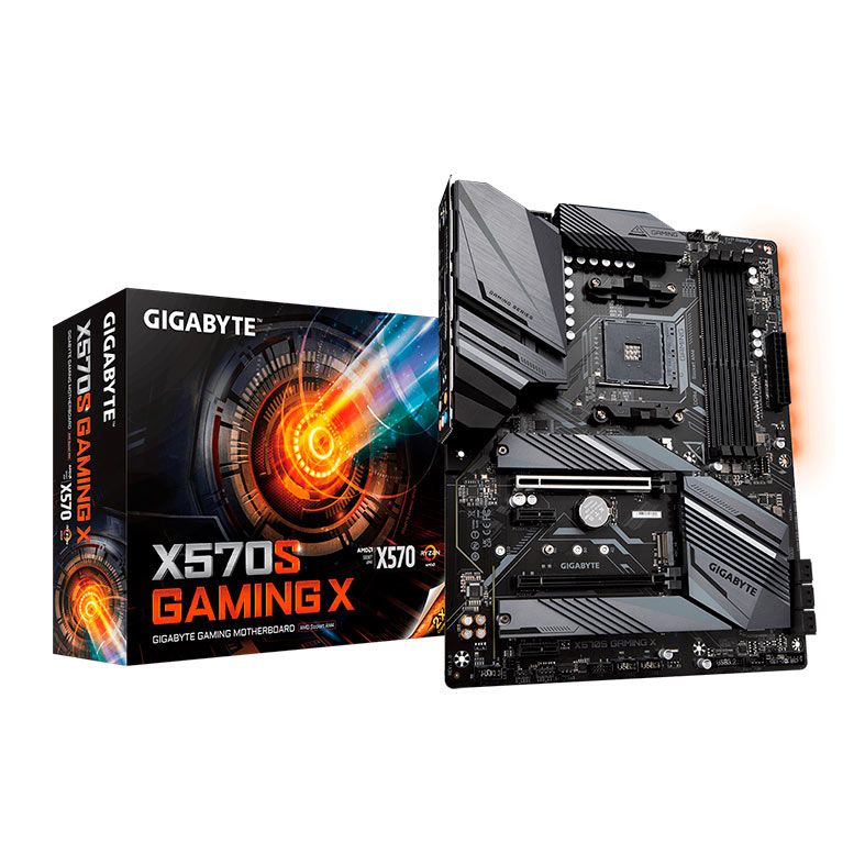 Placa Mae Gigabyte X570S Gaming X, DDR4, Socket AM4, ATX, Chipset AMD X570, X570S-GAMING-X