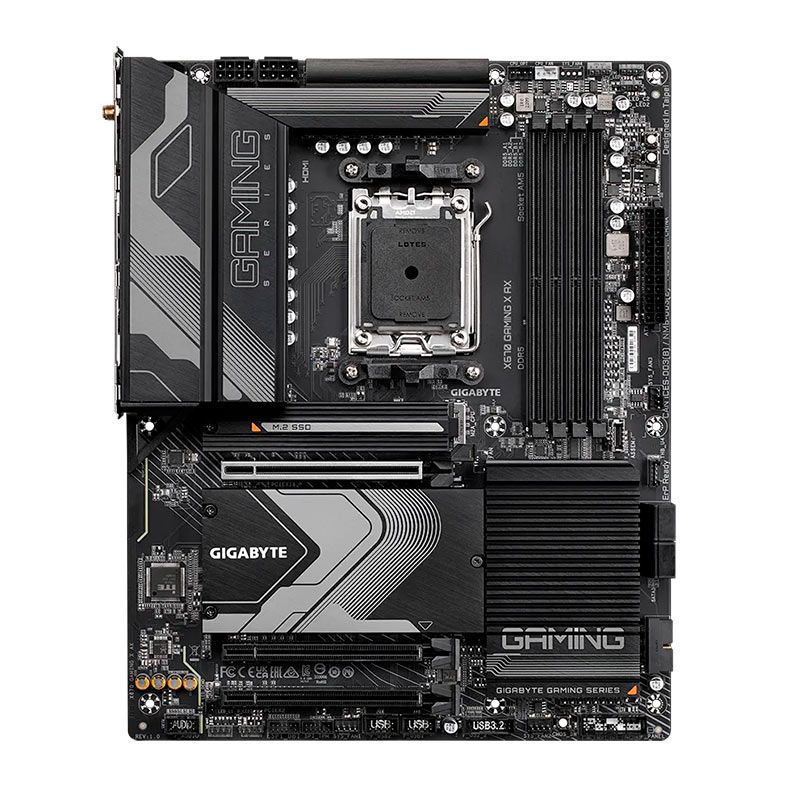Placa Mae Gigabyte X670 Gaming X AX, WiFi, DDR5, Socket AM5, ATX, Chipset AMD X670, X670-GAMING-X-AX