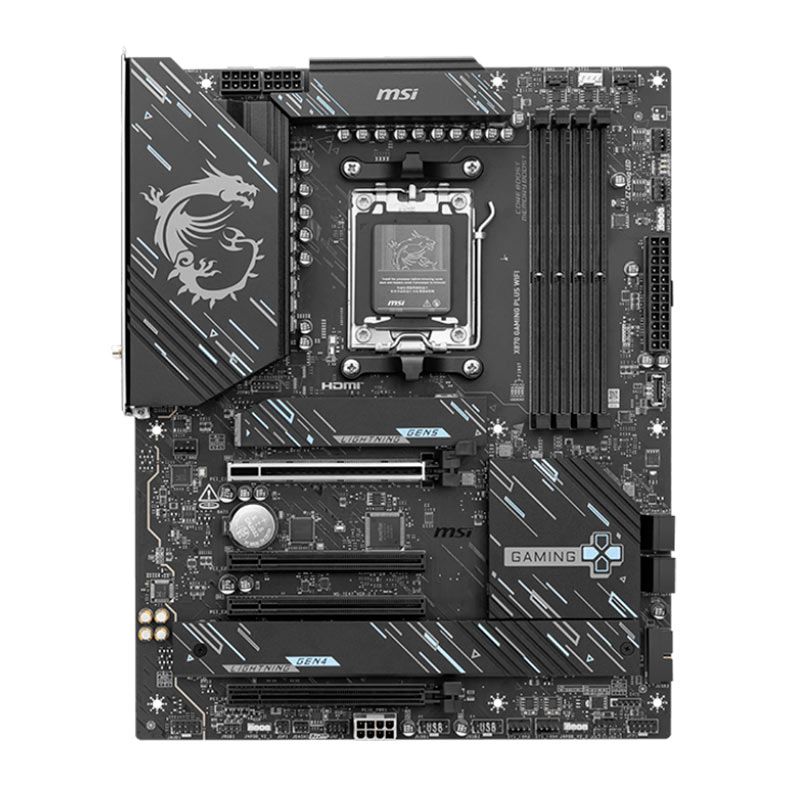 Placa Mae MSI X870 Gaming Plus WiFi, DDR5, Socket AMD AM5, ATX, Chipset AMD X870, X870-GAMING-PLUS-WIFI