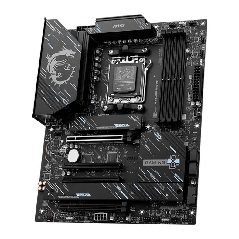 Placa Mae MSI X870 Gaming Plus WiFi, DDR5, Socket AMD AM5, ATX, Chipset AMD X870, X870-GAMING-PLUS-WIFI