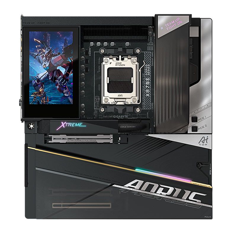Placa Mae Gigabyte X870E Aorus Xtreme X3D AI TOP, DDR5, Socket AMD AM5, E-ATX, Chipset AMD X870E, X870E-A-XTR-X-AI-TOP