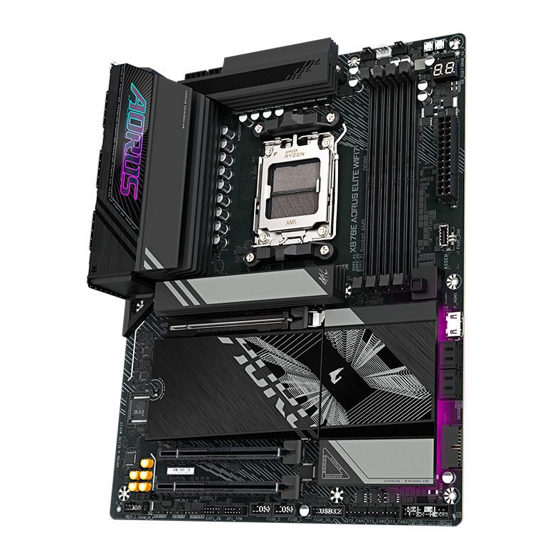 Placa Mae Gigabyte X870E Aorus Elite WIFI7, DDR5, Socket AMD AM5, ATX, Chipset AMD X870E, X870E-A-ELITE-WIFI7