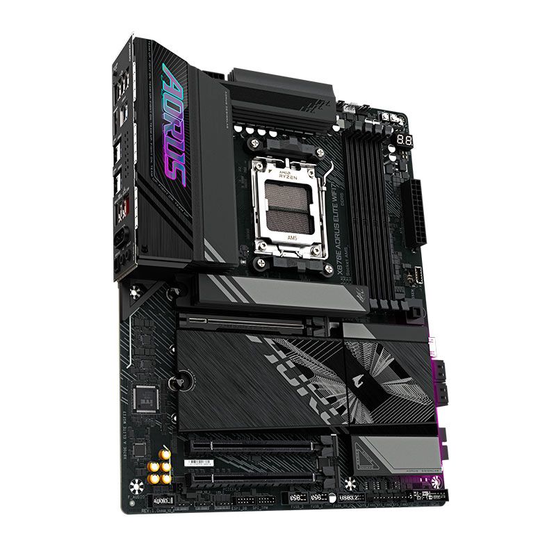Placa Mae Gigabyte X870E Aorus Elite WIFI7, DDR5, Socket AMD AM5, ATX, Chipset AMD X870E, X870E-A-ELITE-WIFI7