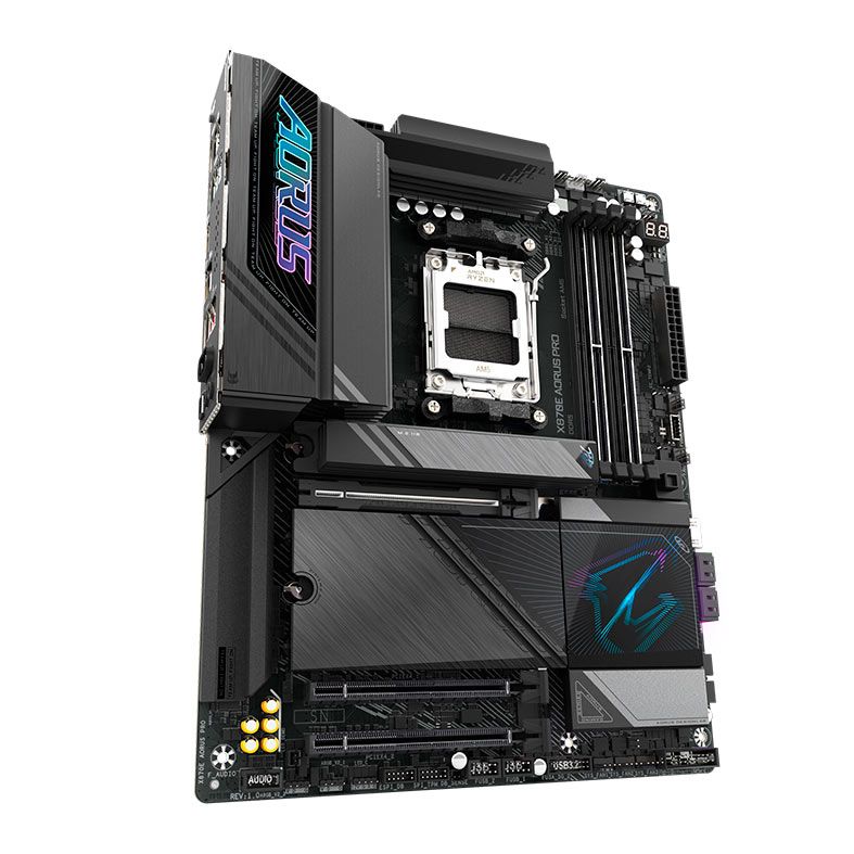 Placa Mae Gigabyte X870E Aorus Pro, DDR5, Socket AMD AM5, ATX, Chipset AMD X870E, X870E-AORUS-PRO