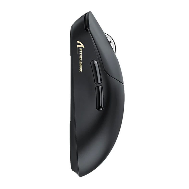 Mouse Gamer Attack Shark X8PLUS, 40000DPI, 5 Botoes, Tri-Mode, Preto, X8PLUS-BLACK