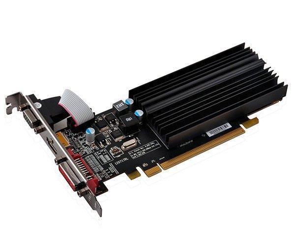 Placa de Video XFX Radeon R5 230 1GB DDR3 Low Profile 64-bit, R5-230A-CLH2