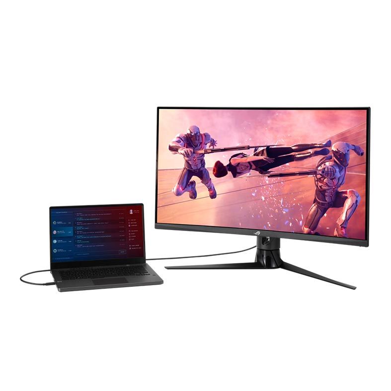 Monitor Gamer Asus ROG Strix 31.5" Curvo WQHD 1ms 170Hz FreeSync Premium Pro HDMI/DP, XG32VC