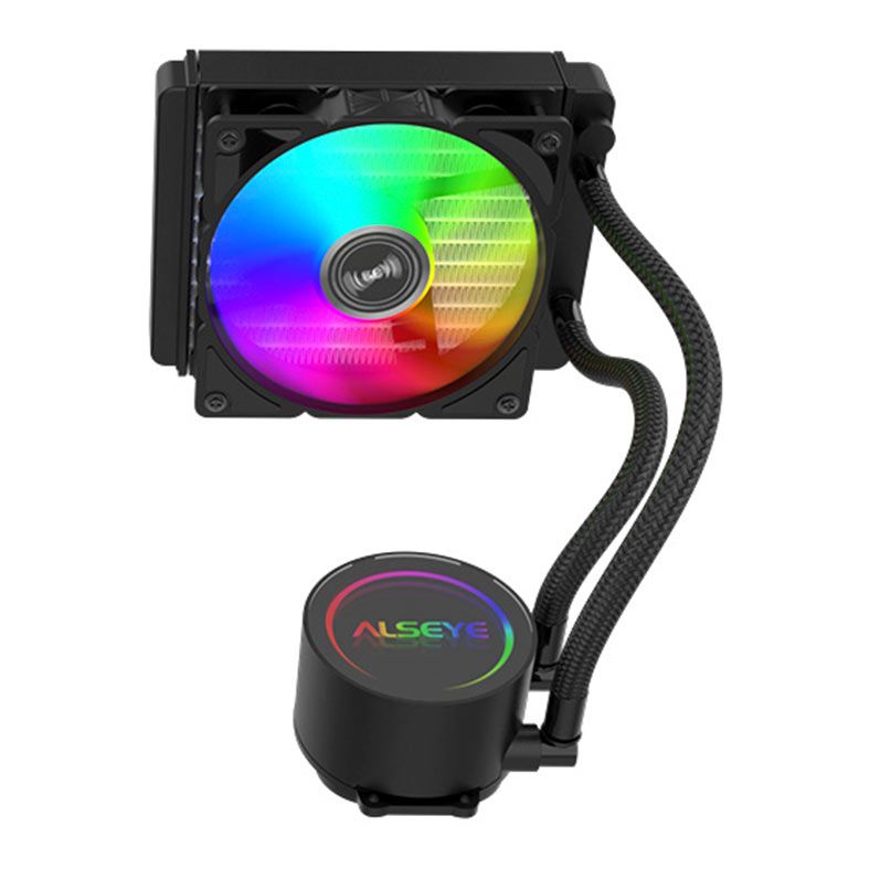 Water Cooler Alseye Y120, Rainbow, 120mm, Preto, Y120-B-RAINBOW