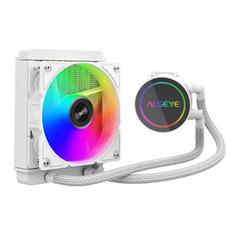 Water Cooler Alseye Y120 WA, ARGB, 120mm, Branco, Y120-WA-ARGB