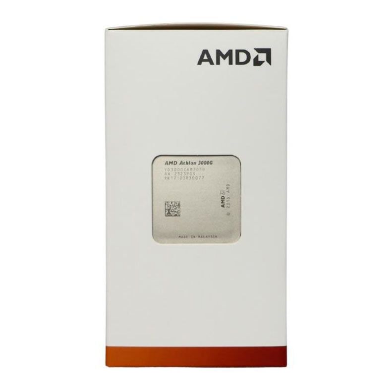 Processador AMD Athlon 3000G, 2-Core, 4-Threads, 3.5GHz, Cache 5MB, AM4, YD3000C6FHSBX-BR
