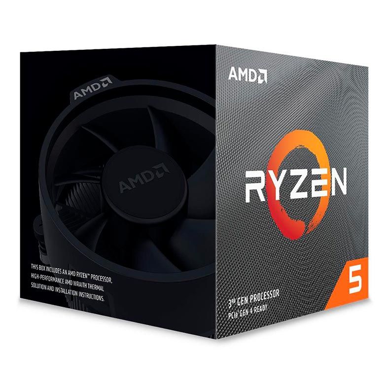 Processador AMD Ryzen 5 3600X, 6-Core, 12-Threads, 3.8GHz (4.4GHz Turbo), Cache 35MB, AM4, 100-100000022BOX
