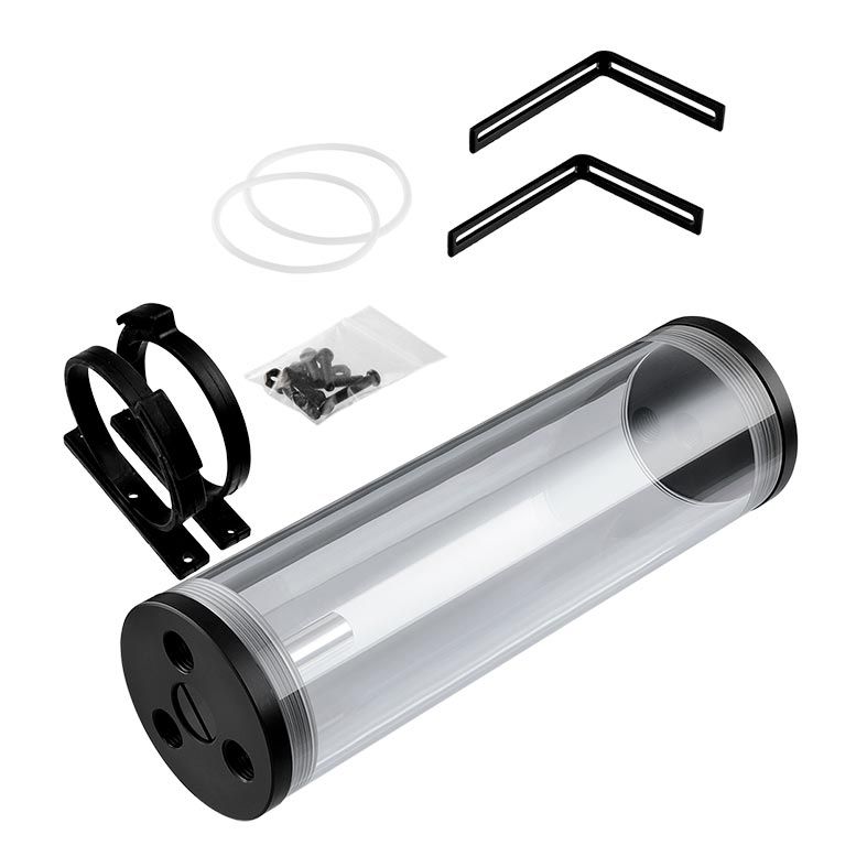 Reservatorio Barrow 65x220mm Transparente, YPH65-220 V2