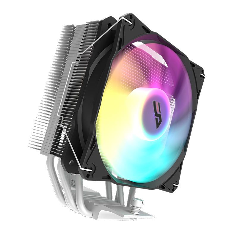Cooler Para Processador Aigo Darkflash Z4, ARGB, 120mm, Preto, Z4-ARGB