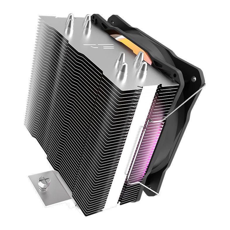 Cooler Para Processador Aigo Darkflash Z4, ARGB, 120mm, Preto, Z4-ARGB