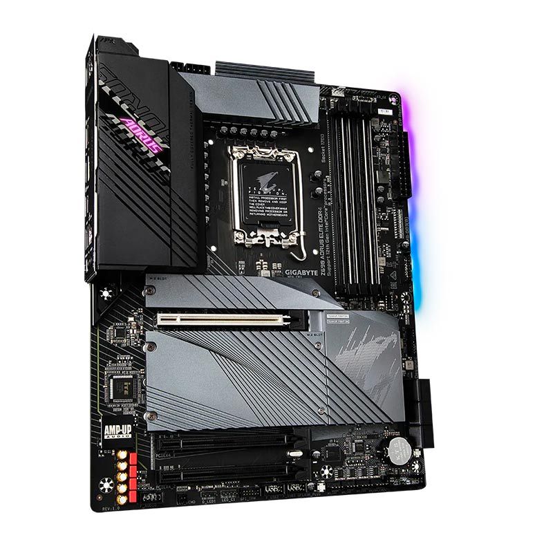 Placa Mae Gigabyte Z690 Aorus Elite DDR4, Socket 1700, ATX, Chipset intel Z690, Z690 A ELITE DDR4