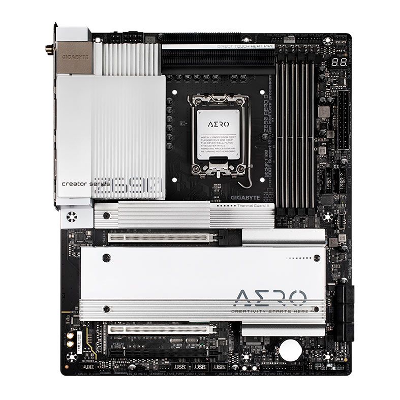 Placa Mae Gigabyte Z690 Aero D, DDR5, Socket 1700, E-ATX, Chipset intel Z690, Z690-AERO-D