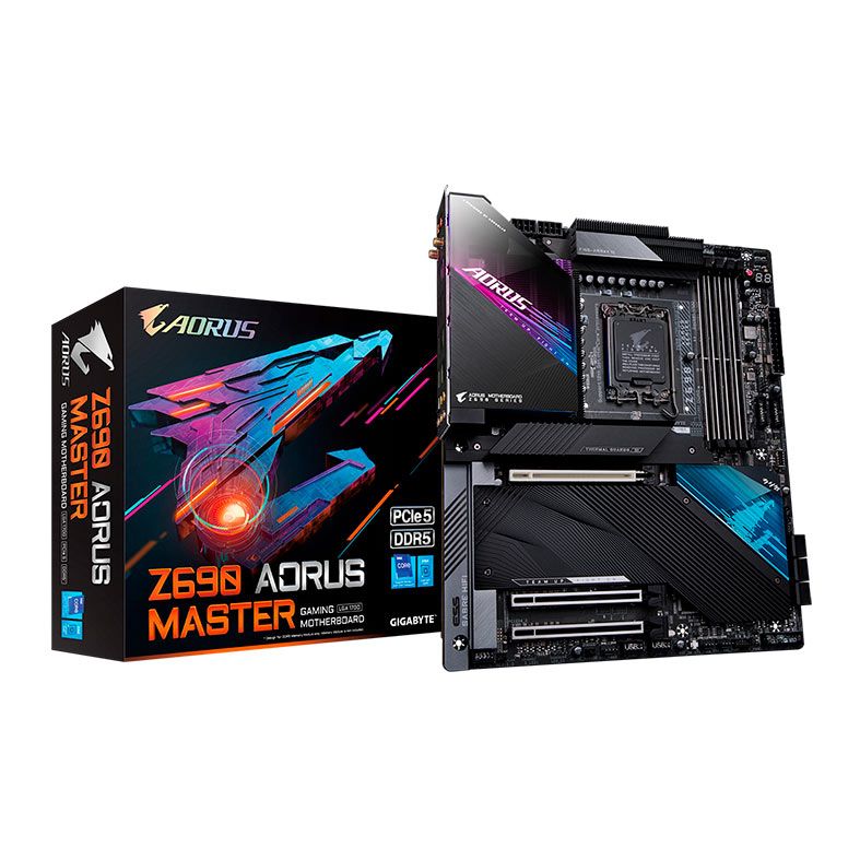 Placa Mae Gigabyte Z690 Aorus Master, DDR5, Socket 1700, ATX, Chipset intel Z690, Z690-AORUS-MASTER