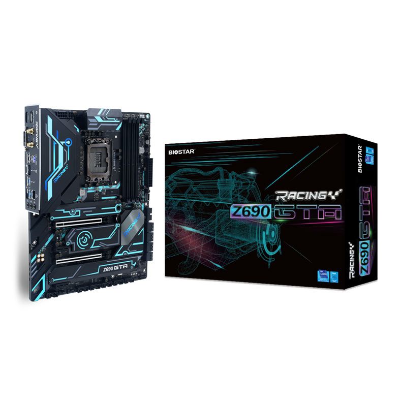Placa Mae Biostar Z690GTA, DDR4, Socket LGA1700, ATX, Chipset Intel Z690, Z690GTA