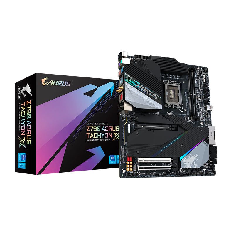 Placa Mae Gigabyte Z790 Aorus Tachyon X, DDR5, LGA 1700, E-ATX, Chipset Intel Z790, Z790-AORUS-TACHYON-X