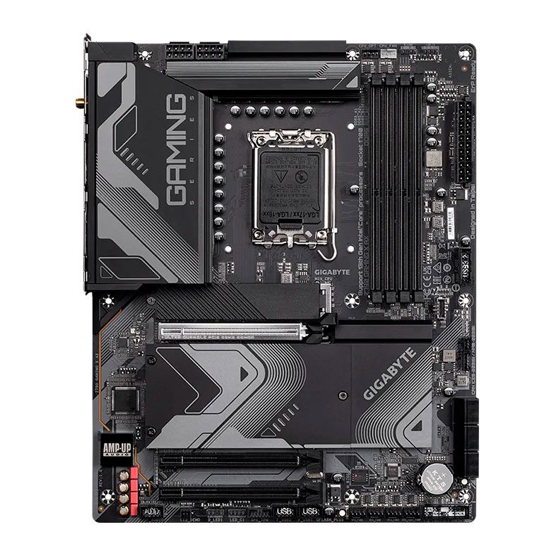 Placa Mae Gigabyte Z790 Gaming X AX, WiFi, DDR5, Socket LGA1700, ATX, Chipset Intel Z790, Z790-GAMINGX-AX
