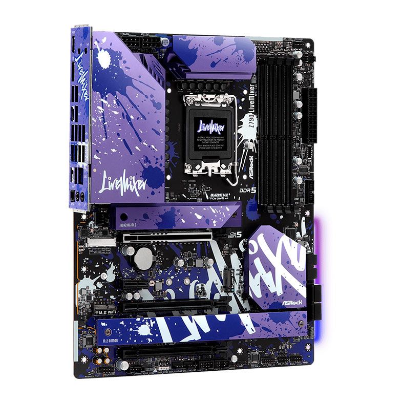 Placa Mae AsRock Z790 LiveMixer, DDR5, Socket LGA 1700, ATX, Chipset Intel Z790, Z790-LIVEMIXER