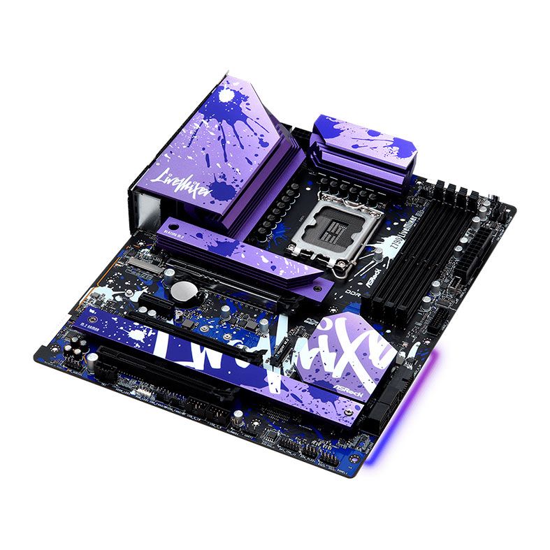 Placa Mae AsRock Z790 LiveMixer, DDR5, Socket LGA 1700, ATX, Chipset Intel Z790, Z790-LIVEMIXER
