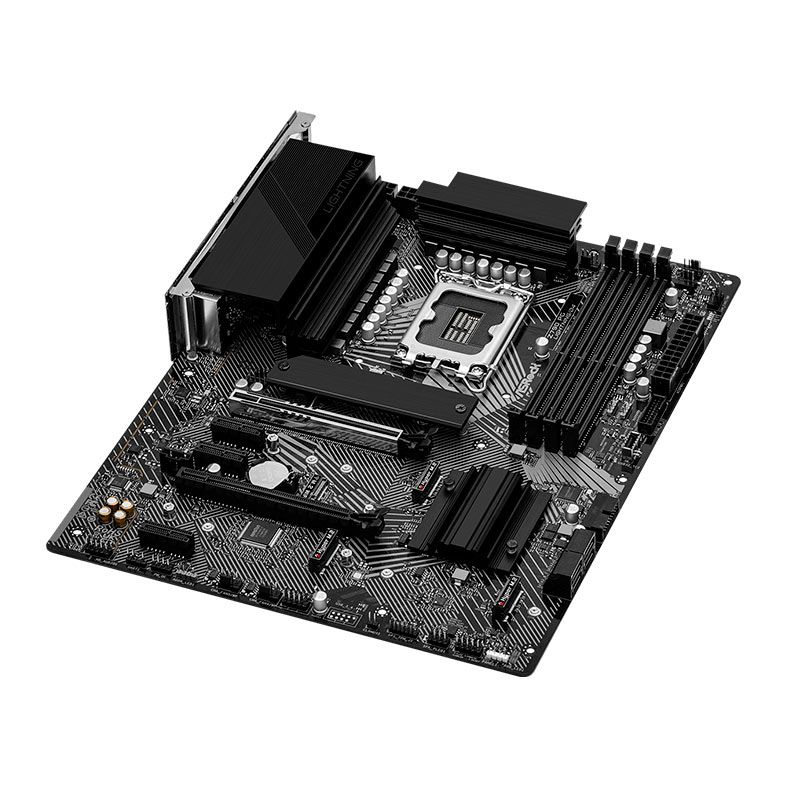 Placa Mae AsRock Z790 PG Lightning D4, DDR4, LGA 1700, ATX, Chipset Intel Z790, Z790-PG-LIGHTNING/D4