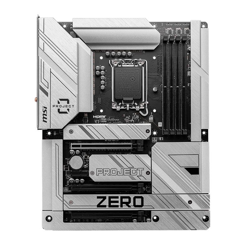 Placa Mae MSI Z790 Project Zero, DDR5, Socket LGA 1700, ATX, Chipset Intel Z790, Z790-PROJECT-ZERO