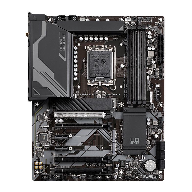 Placa Mae Gigabyte Z790 UD AC, Wifi, DDR5, Socket LGA1700, ATX, Chipset Intel Z790, Z790UD-AC