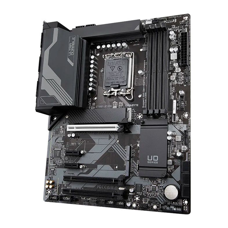 Placa Mae Gigabyte Z790 UD AX, WiFi, DDR5, Socket LGA1700, ATX, Chipset Intel Z790, Z790UD-AX