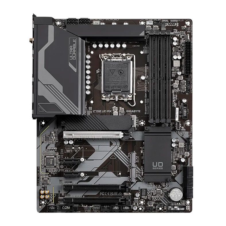Placa Mae Gigabyte Z790 UD AX, WiFi, DDR5, Socket LGA1700, ATX, Chipset Intel Z790, Z790UD-AX