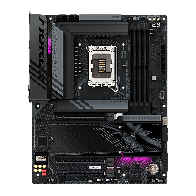 Placa Mae Gigabyte Z890 Aorus Elite WIFI7, DDR5, LGA 1851, ATX, Chipset Intel Z890, Z890-A-ELITE-WIFI7