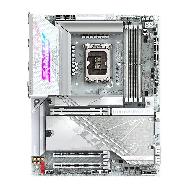 Placa Mae Gigabyte Z890 Aorus Pro Ice, DDR5, LGA1851, ATX, Chipset Intel Z890, Z890-AORUS-PRO-ICE