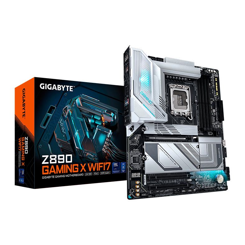 Placa Mae Gigabyte Z890 Gaming X WIFI7, DDR5, LGA 1851, ATX, Chipset Intel Z890, Z890-GAMING-X-WIFI7