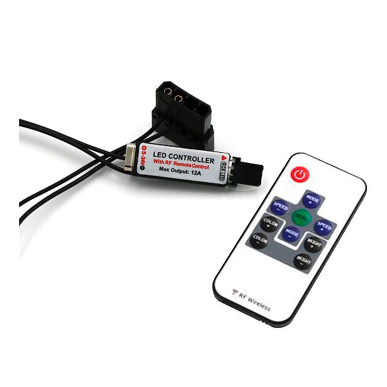 Controladora Barrow RGB com Controle Remoto 12V, ZDKZQ