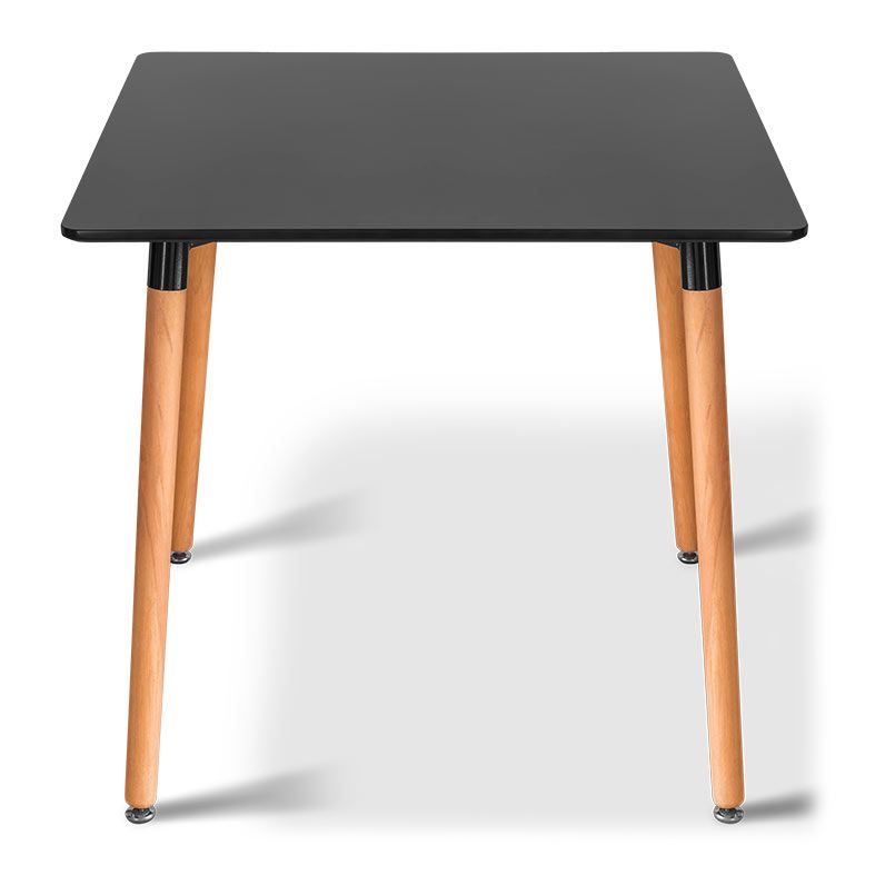 Mesa de Jantar Zinnia Charles ZM1, 120cm, Preto, ZNC-CHRL-BK03