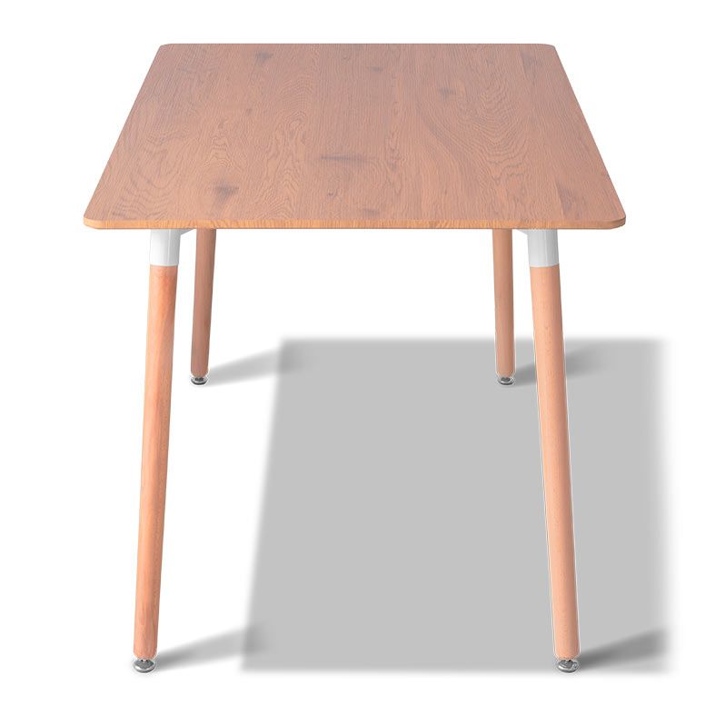 Mesa de Jantar Zinnia Charles ZM1, 120cm, Madeira, ZNC-CHRL-WD02