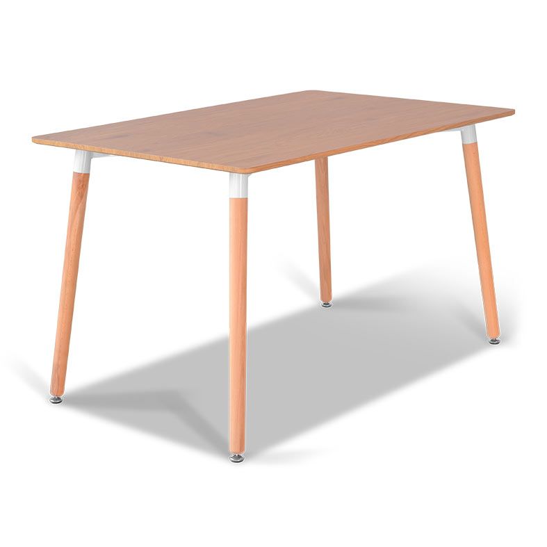 Mesa de Jantar Zinnia Charles ZM1, 120cm, Madeira, ZNC-CHRL-WD02